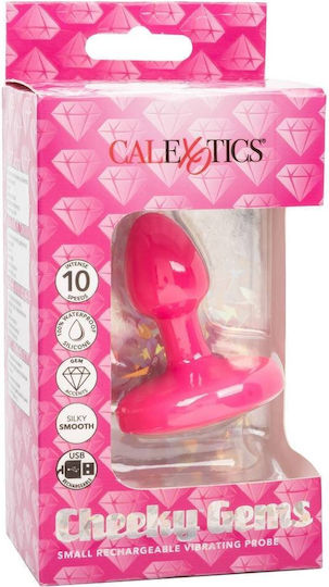 Calexotics Cheeky Gem Dop Anal cu vibrație Mici Roz