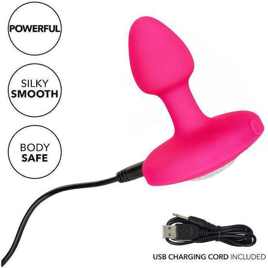 Calexotics Cheeky Gem Dop Anal cu vibrație Mici Roz