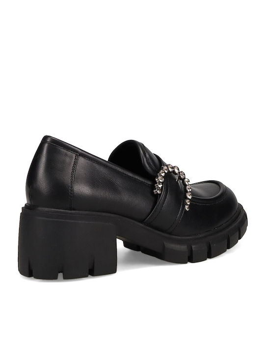 Women's Moccasins in Black Color