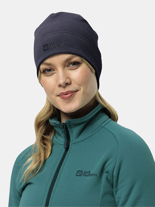 Jack Wolfskin Beanie Unisex Fleece Σκούφος Πλεκτός σε Γκρι χρώμα