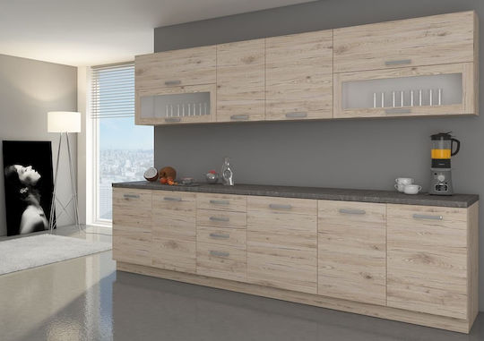 Beaux Küchensäule Weiß 60x57x210Stück