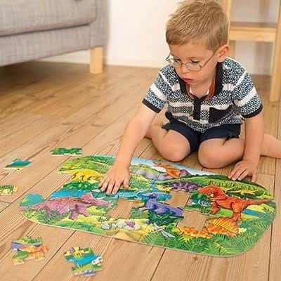 Kinderpuzzle Dinosaurs für 4+ Jahre 50pcs Orchard