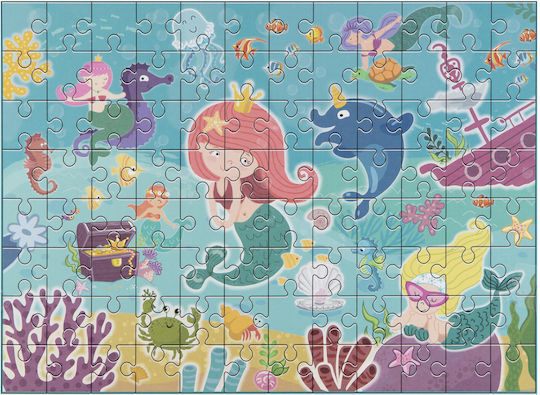 Kids Puzzle Mermaid for 5+ Years 96pcs Grafix