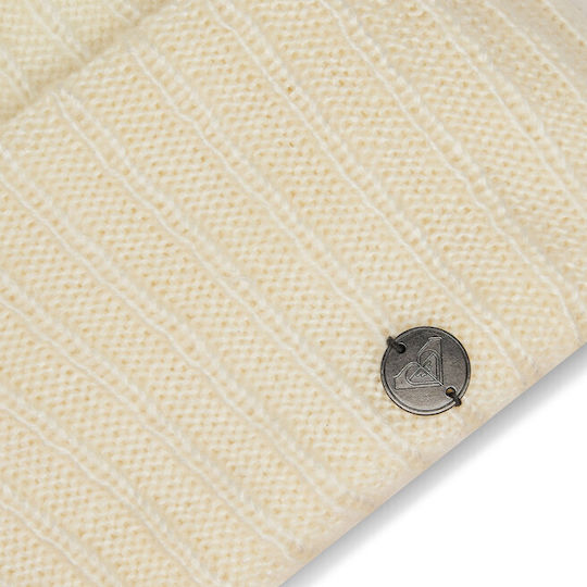 Beanie Unisex Beanie Gestrickt in Weiß Farbe