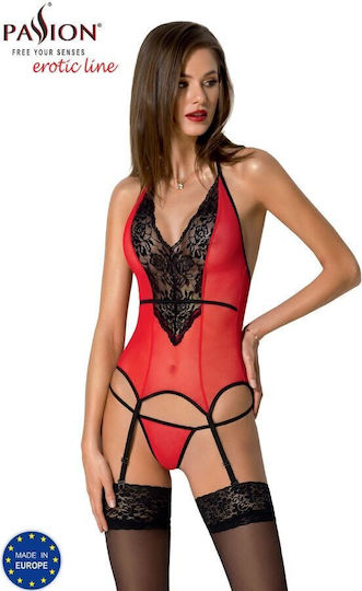 Passion Corsete Sexy Red