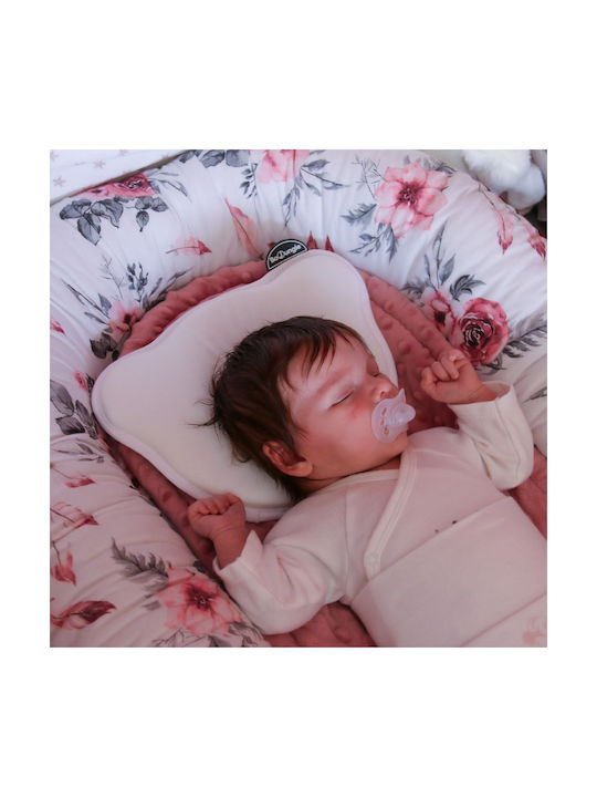 Bo Jungle Baby Sleep Pillow B-Cosy White Jersey 20x25cm