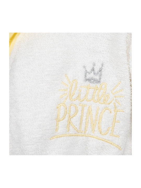 Miniworld Kids Hooded Bathrobe Yellow