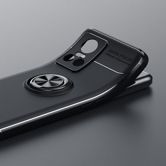 Ancus Autofocus Shock Proof Back Cover Σιλικόνης Μαύρο (Realme GT Neo 3)