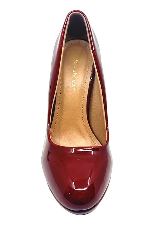 Queen Accessories Patent Leather Red Heels