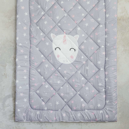 Nima Kids Duvet Single with Microfiber Filling One color 160x240cm