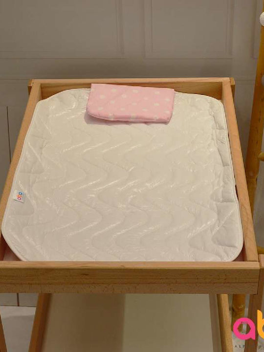 abo Fabric Portable Changing Pad Pink 50x70cm