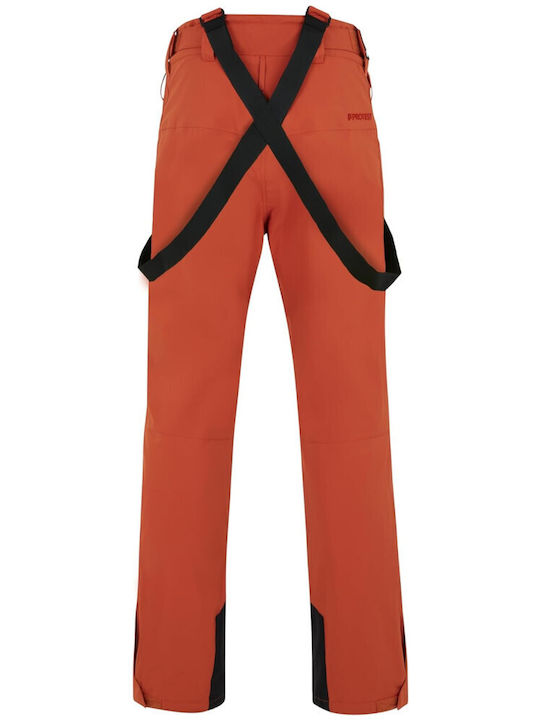 Protest Owens 4791900-681 Pantaloni de schi și snowboard pentru bărbați Ski & Snowboard Roșu