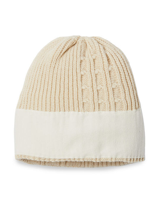 Beanie Unisex Beanie Knitted in White color