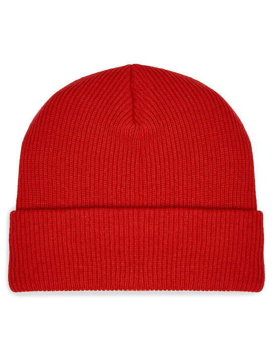 Columbia Whirlibird Cuffed Knitted Beanie Cap Red