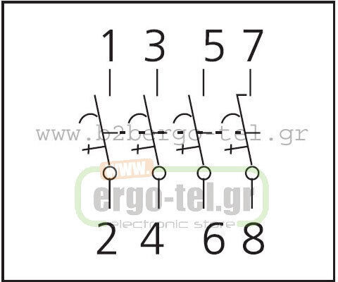 Kripal Siguranță automată 25A Tetrapolară AC 209-001100425