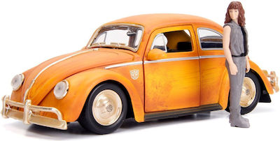 Jada Toys Hollywood Rides Transformers Vw Beetle Bumblebee Car