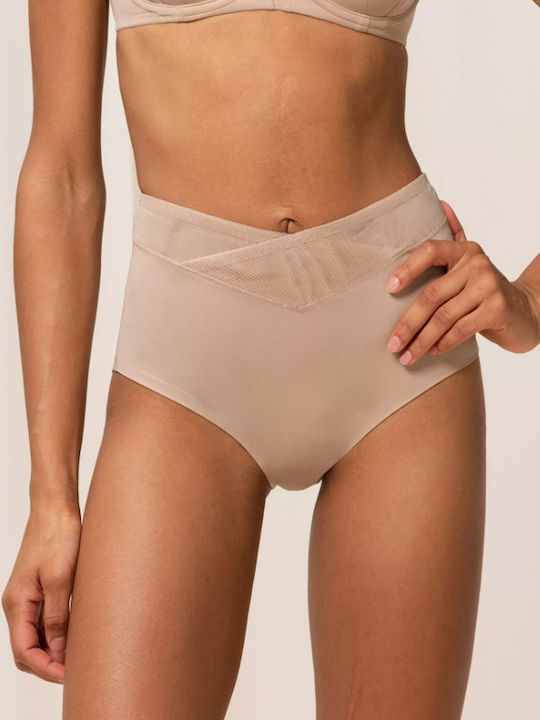 Triumph True Shape Sensation Maxi Κορσές Σύσφιξης Χωρίς Ραφές Μπεζ