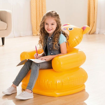 Intex Animal Inflatable Armchair Yellow 79cm. 68556
