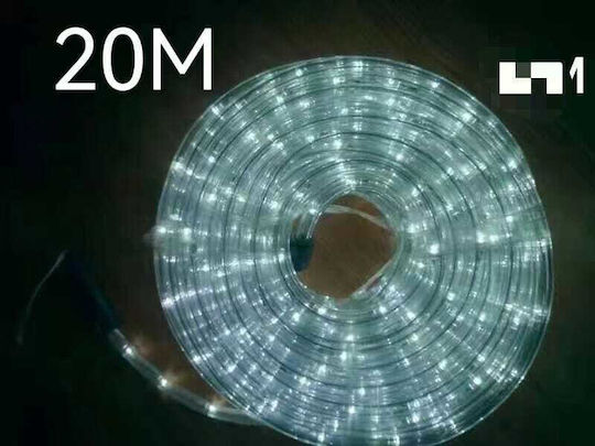 Christmas Light Tube Cold White 220V 20m IP20
