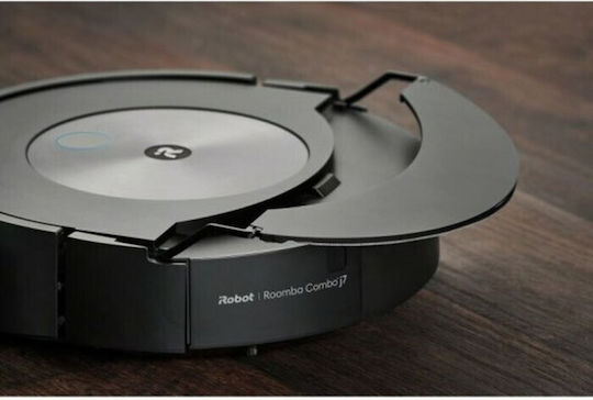 iRobot Roomba Combo j7+ Робот Прахосмукачка за Прахосмукиране & Миене с Картиране и Wi-Fi Черна