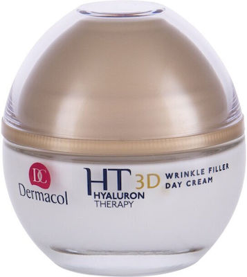 Dermacol HT 3D fără culoare Hidratantă & Anti-îmbătrânire Cremă Pentru Față cu SPF15 cu Acid Hialuronic 50ml