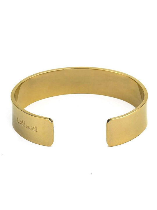 Goldsmith Bracelet Handcuffs made of Steel Gold Plated