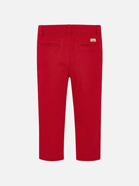 Mayoral Kids Trousers red