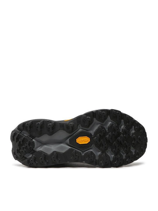 HOKA Speedgoat 5 Mid GTX Männer Wanderschuhe Gore-Tex-Schwarz