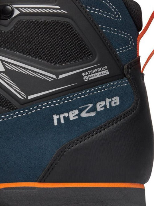 Trezeta Men's Hiking Boots Waterproof Blue