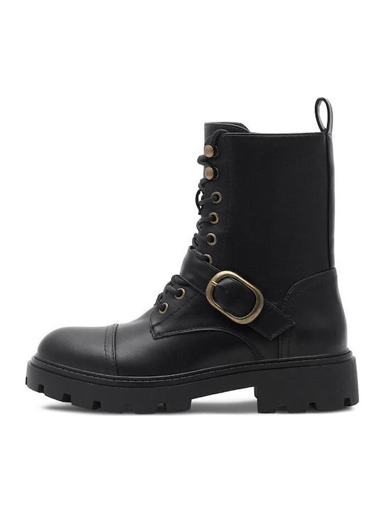 Stiefeletten Damen Schwarz