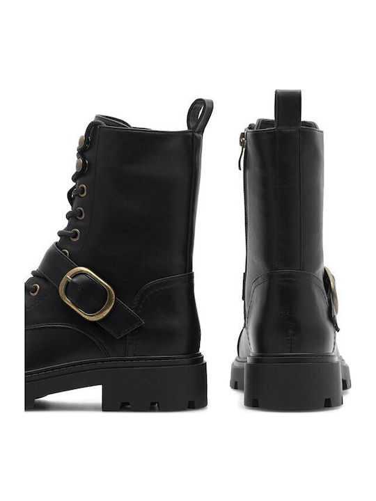 Stiefeletten Damen Schwarz