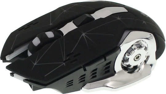 T-Wolf Q13 Ασύρματο RGB Gaming Ποντίκι Μαύρο