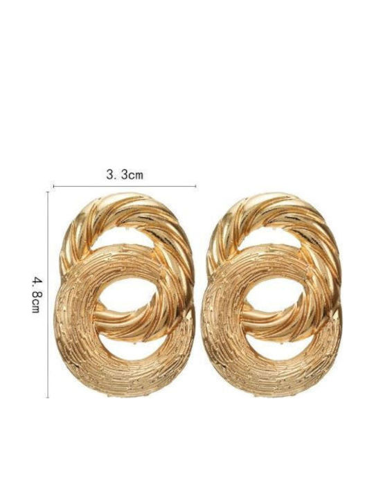 ecarla Earrings Gold Plated