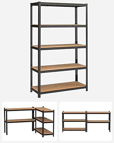 Songmics Dexion Rack 120x60x200cm with 5 Shelves Total Load Capacity 875kg