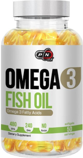 Pure Nutrition Super Omega 3 Fish Oil Рибено масло 1200мг 50 софтджел