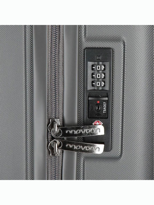 Movom Mittlerer Hartschalen-Koffer Gray mit 4 Rädern Höhe 65cm