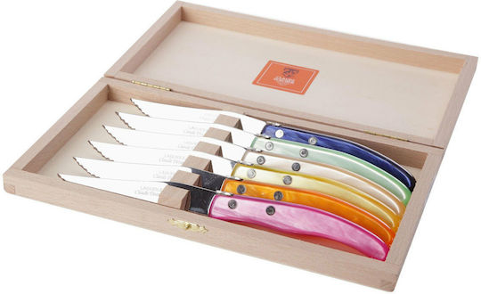 Claude Dozorme Laguiole De Table Arc en Ciel