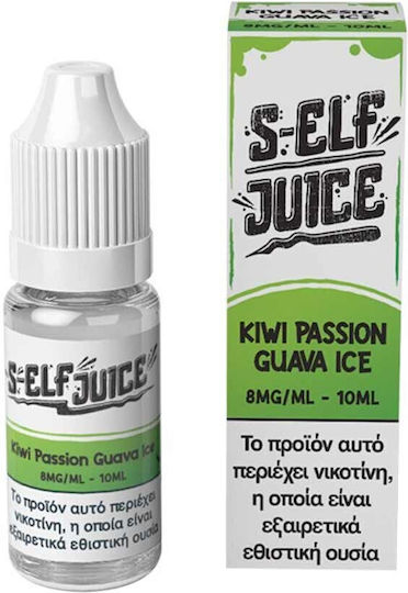 S-elf Juice Έτοιμο Υγρό Αναπλήρωσης Kiwi Passion Guava Ice 16mg 10ml