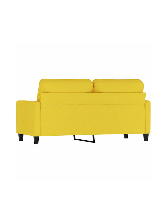 Canapea Cu Două Locuri Galben Deschis 158x77x80cm