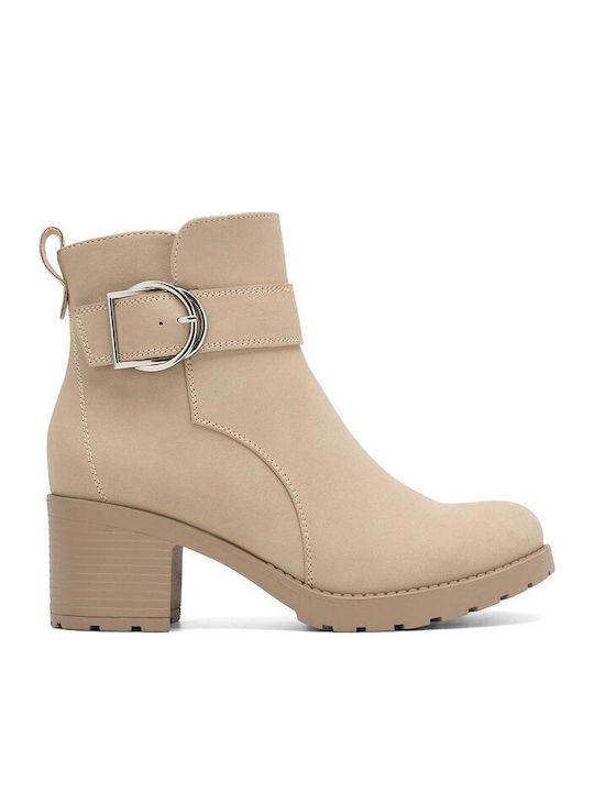 Women's Chelsea Boots Beige