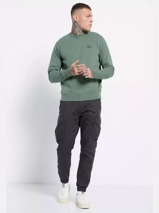 Garage Fifty5 Men's Sweatshirt Olive Green.