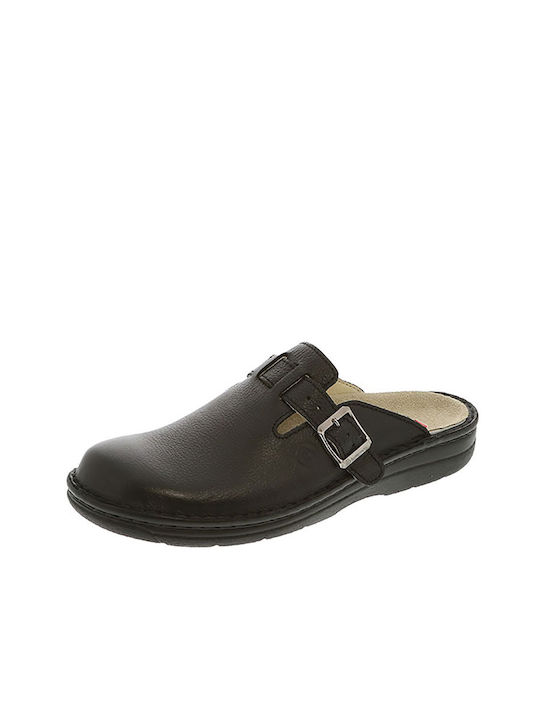 Berkemann Max Leather Anatomic Clogs Black 05708-900