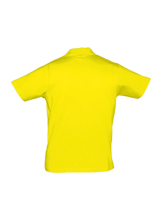 Sol's Prescott Men's Short Sleeve Promotional Blouse Yellow