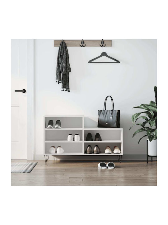 Holz Schuhschrank 102x36x60cm