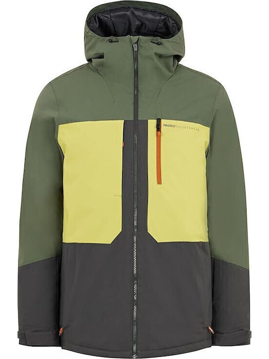 Protest 6710632-899 Männer Jacke aus für Ski & Snowboard Deep Grey