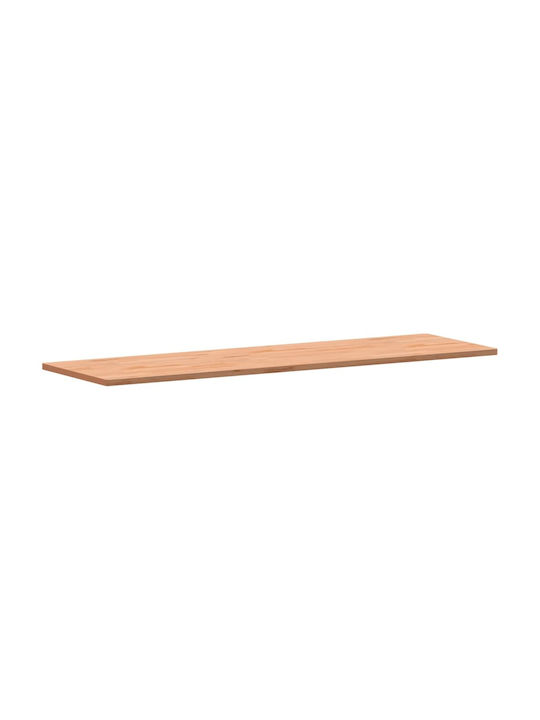 vidaXL Office Desk Surface made of Solid Wood Beech 180x55x2.5cm 356096 1pcs