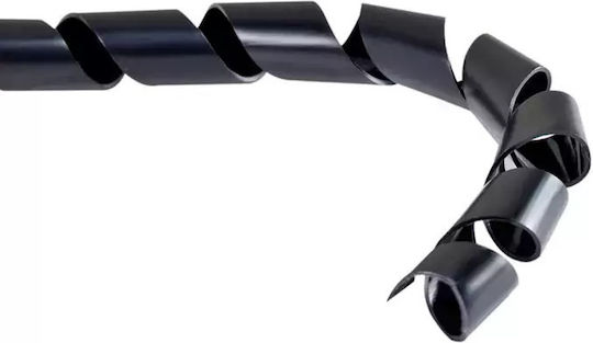 Maclean Energy Cable Spiral Tubes 3m Black 1pcs