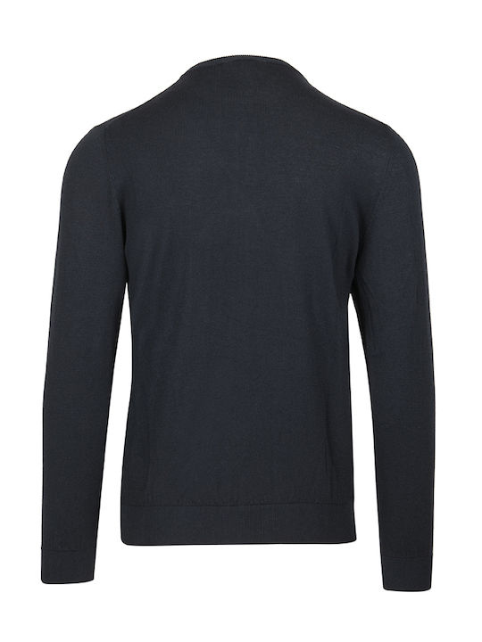 Crossley Herren Langarm-Pullover Blue.