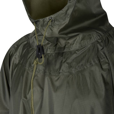 Helikon Tex Poncho U.s Model Κυνηγετικό Αδιάβροχο Πράσινο