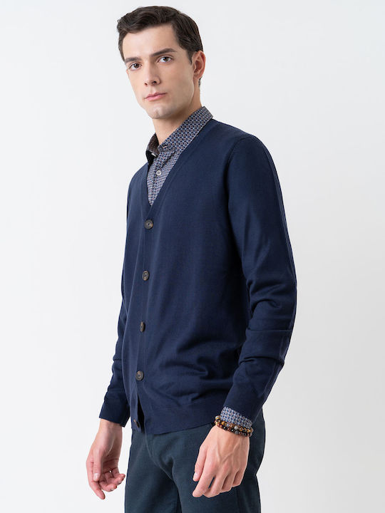 Fynch Hatton Men's Cardigan Navy